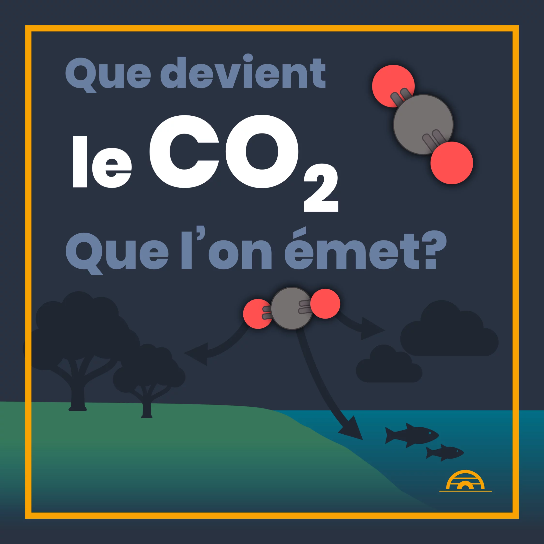 Que devient le CO2 que l’on émet ? — 1 sur 10