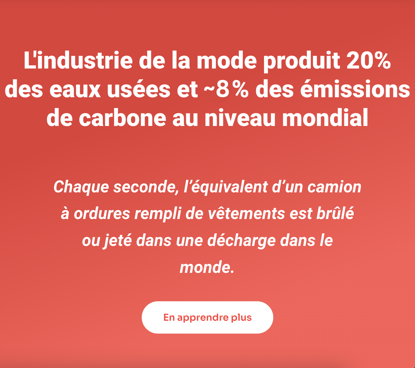 Infographie sur l’impact de l’industrie textile