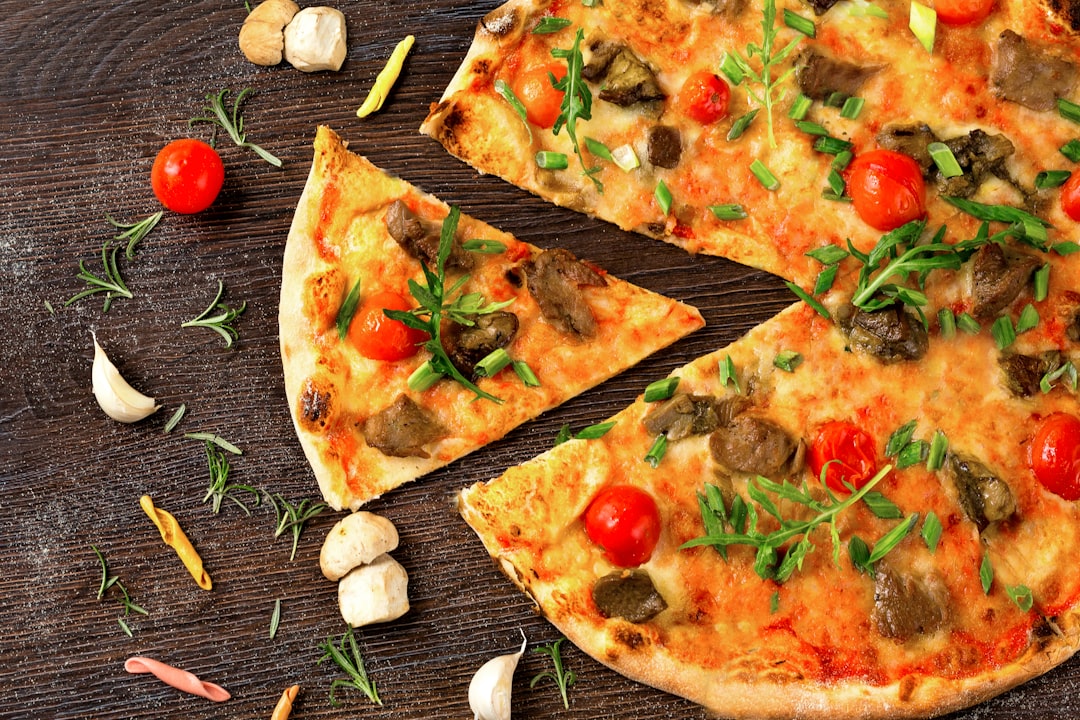Pizza végétarienne maison