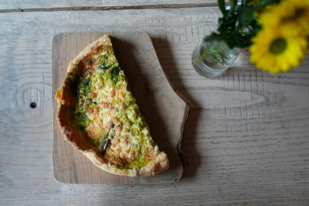 Quiche chèvre & poireaux
